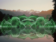 Another World - Oscilloscope On The Water by White Noise